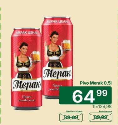 Pivo Merak 0,5l