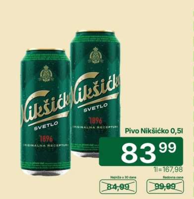 Pivo Nikšićko 0.5l