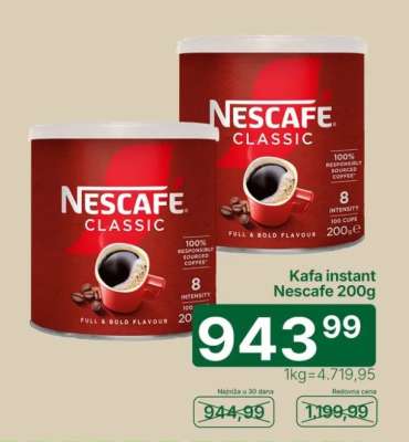 Kafa instant Nescafe 200g