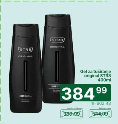 Gel za tuširanje original STR8 400ml