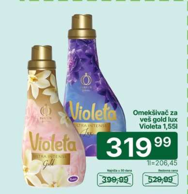 Omekšivač za veš gold lux Violeta 1,55l