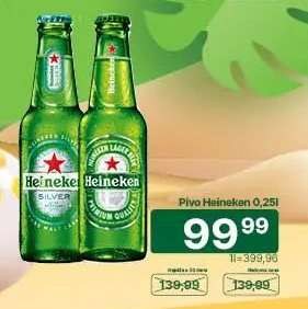 Pivo Heineken 0,25l