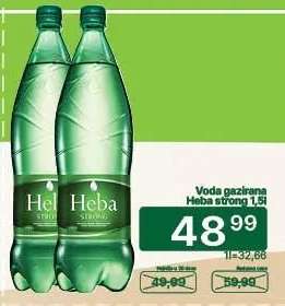 Voda gazirana Heba strong 1,5l