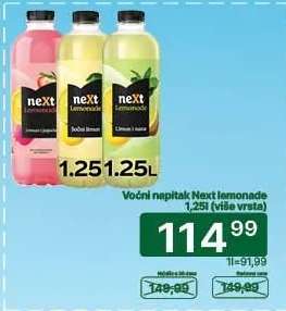 Voćni napitak Next lemonade