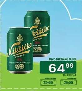 Pivo Nikšičko 0,33l