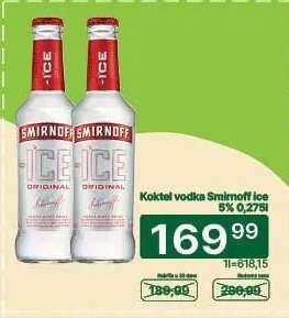 Koktel vodka Smirnoff ice