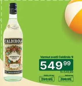 Vermut světlý Caldirola 1l