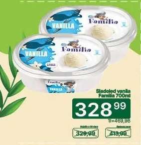 Sladoled vanila Familia 700ml