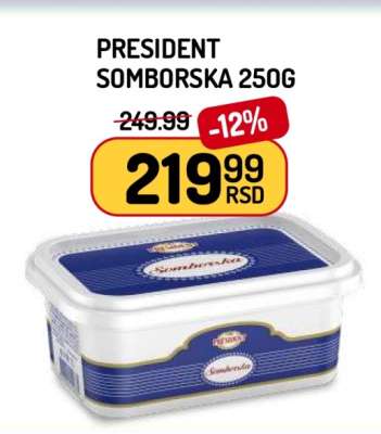 President Somborska 250g