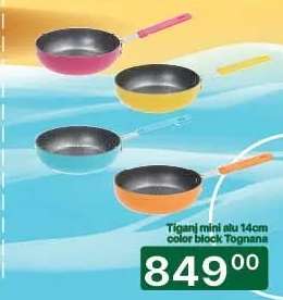 Tiganj mini alu 14cm color block Tognana