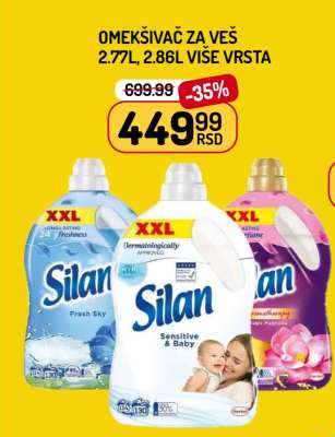 Omekšivač za veš Silan