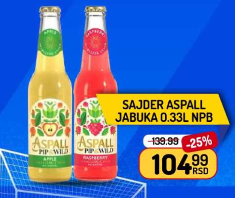 SAJDER ASPALL JABUKA 0.33L NPB