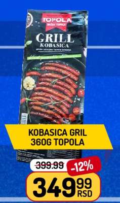 Kobasica Gril 360g Topola