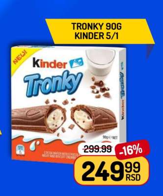 Tronky 90g Kinder