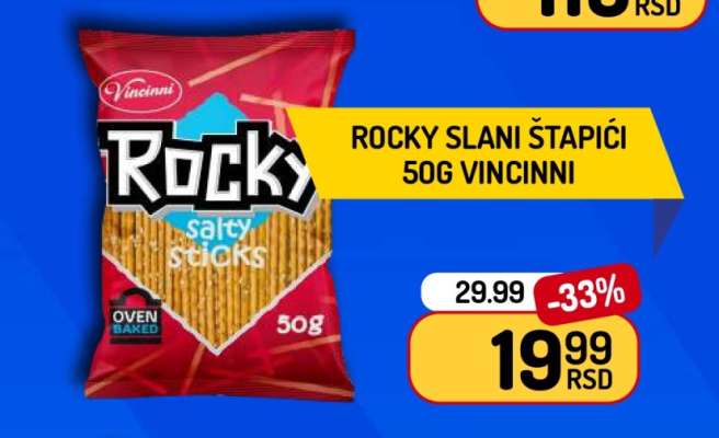 ROCKY SLANI ŠTAPIĆI 50G VINCINNI