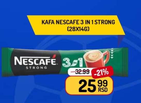 KAFA NESCAFE 3 IN 1 STRONG (28X14G)