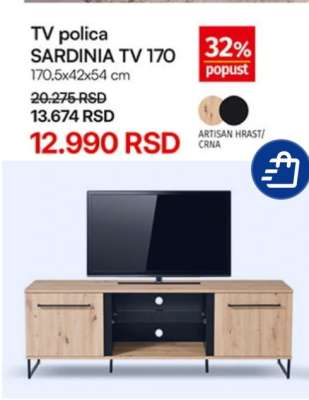 TV polica SARDINIA TV 170