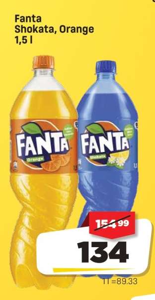 Fanta Shokata, Orange 1,5 l