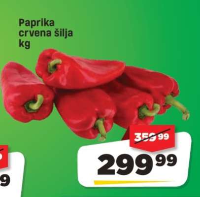 Paprika crvena šilja