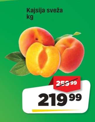 Kajsija sveža