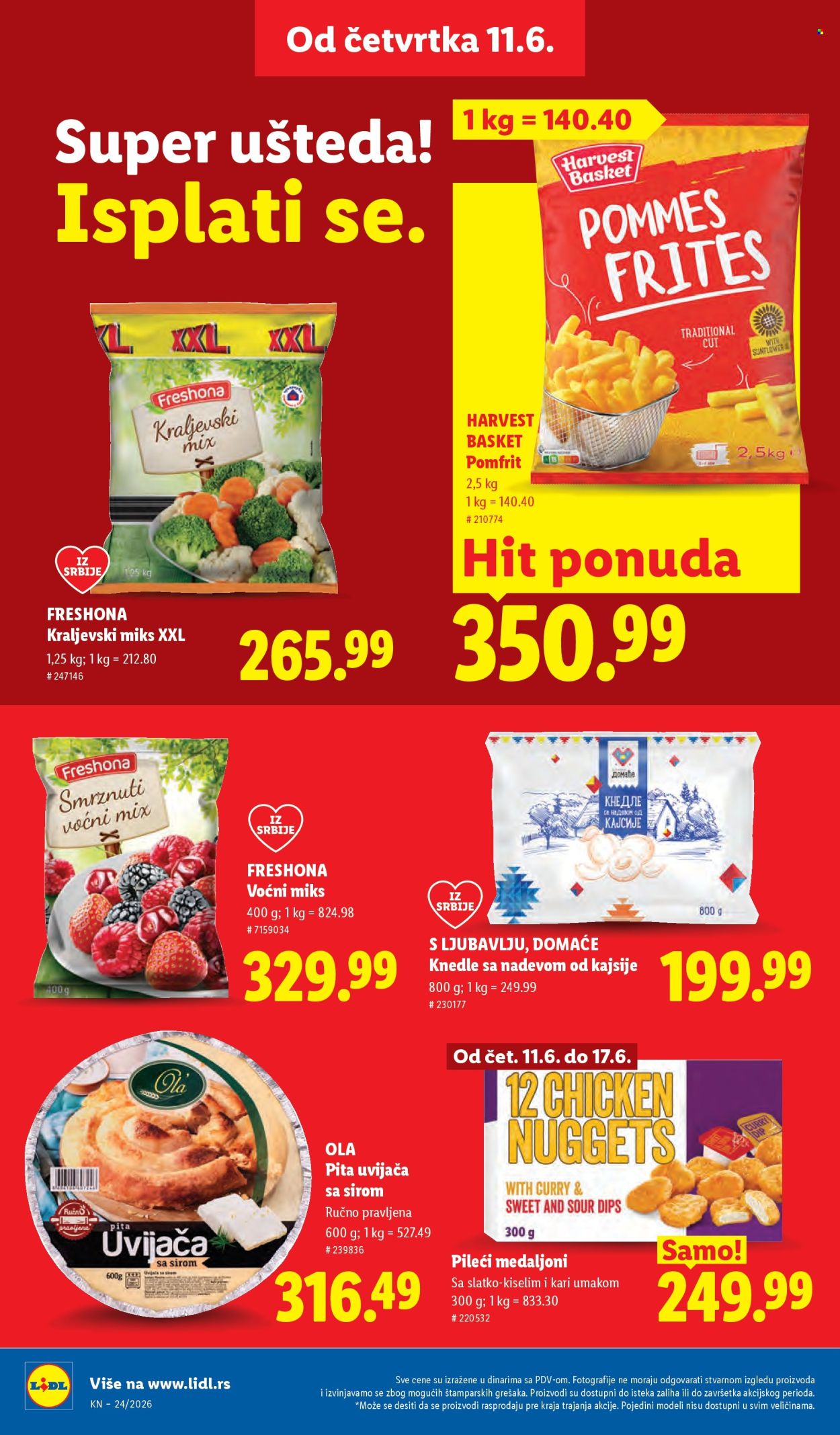 Lidl katalog - 11.06.2026 - 17.06.2026. Stranica 22