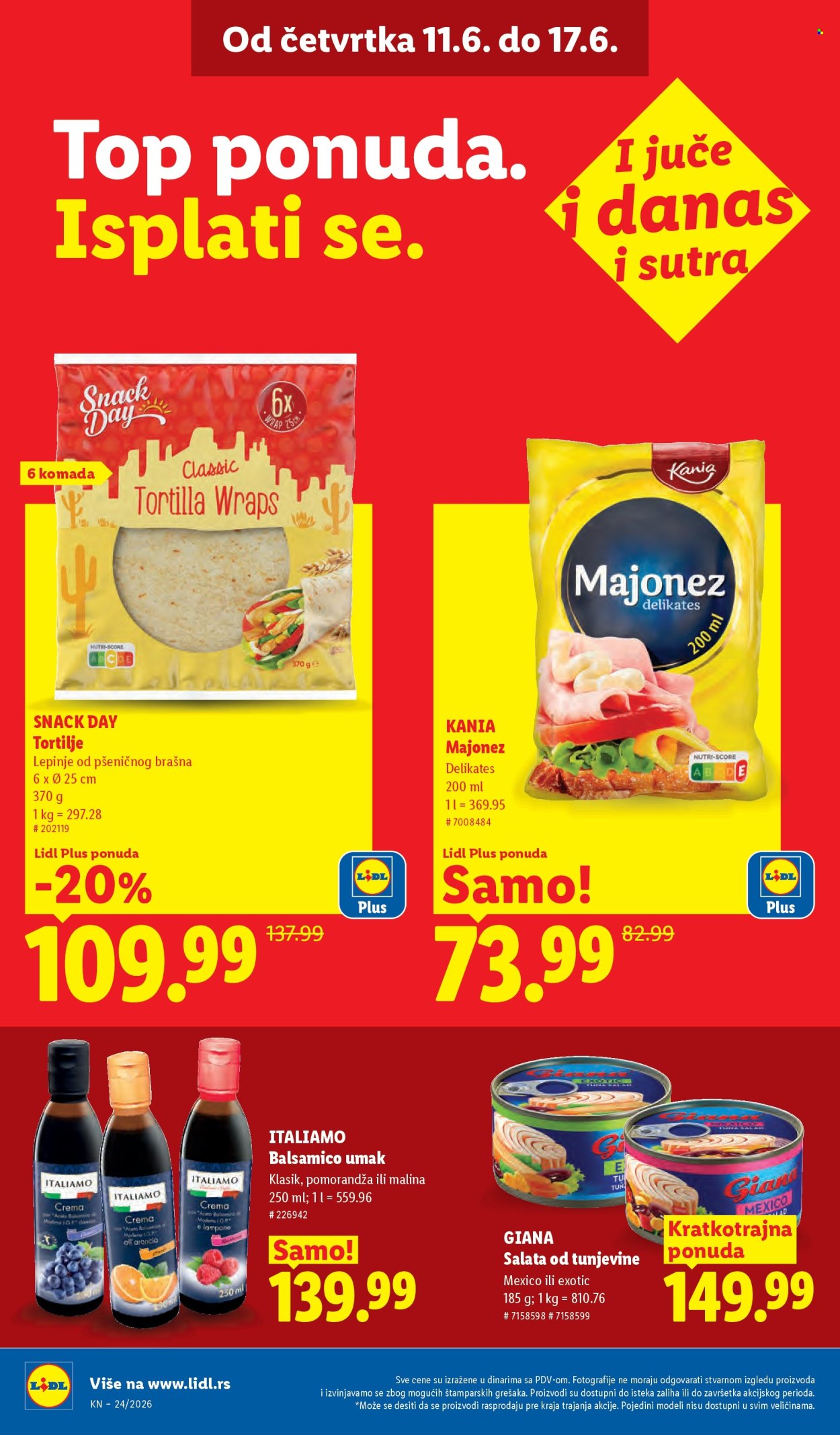 Lidl katalog - 11.06.2026 - 17.06.2026. Stranica 24