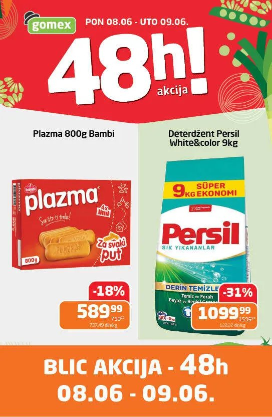 Gomex katalog - 08.06.2026 - 09.06.2026. Stranica 1