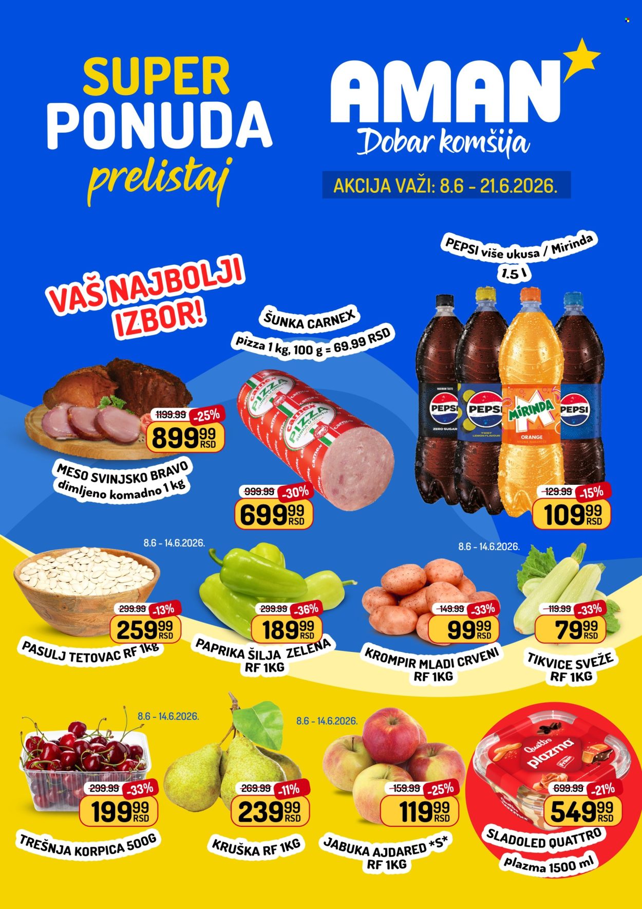 Aman katalog - 08.06.2026 - 21.06.2026. Stranica 1