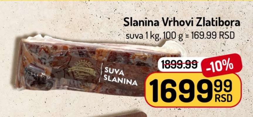 Slanina Vrhovi Zlatibora