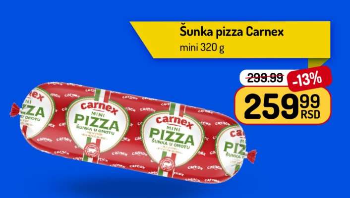 Šunka pizza Carnex