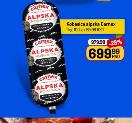 Kobasica alpska Carnex