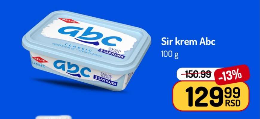 Sir krem Abc