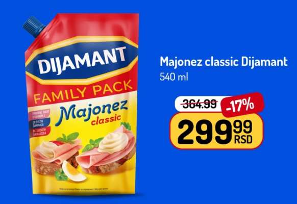 Majonez Classic Dijamant