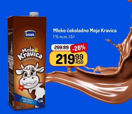 Mleko čokoladno Moja Kravica
