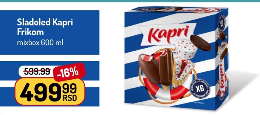 Sladoled Kapri Frikom