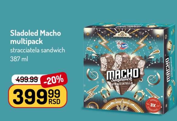 Sladoled Macho multipack
