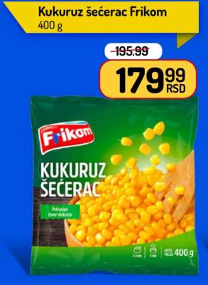 Kukuruz šećerac Frikom