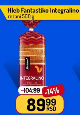 Hleb Fantastiko Integralino