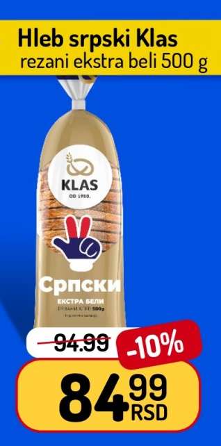 Hleb srpski Klas