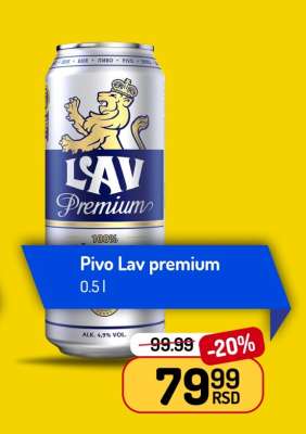 Pivo lav premium