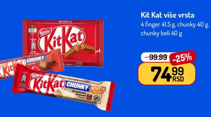 Kit Kat više vrsta