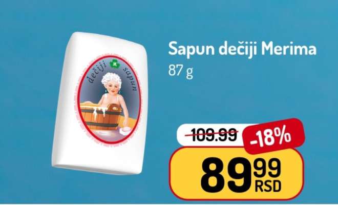 Sapun dečiji Merima
