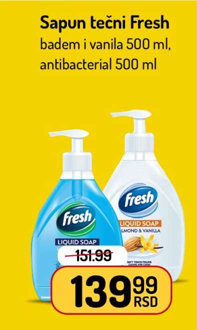 Sapun tečni Fresh