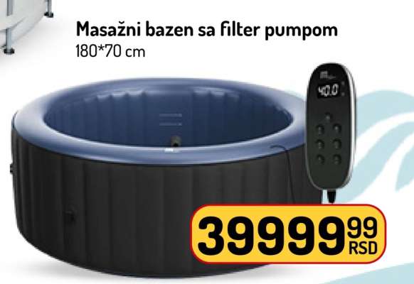 Masažni bazen sa filter pumpom