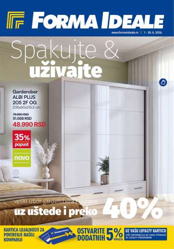 Forma Ideale katalog - 01.06.2026 - 30.06.2026.