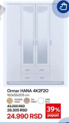 Ormar HANA 4K2F20