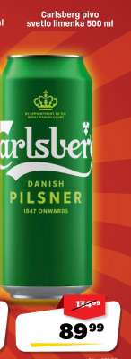 Carlsberg pivo světlé