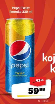 Pepsi Twist limenka 330 ml