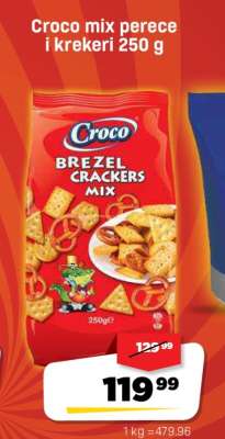 Croco mix perece i krekeri 250 g