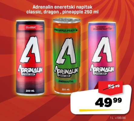 Adrenalin energetski napitak